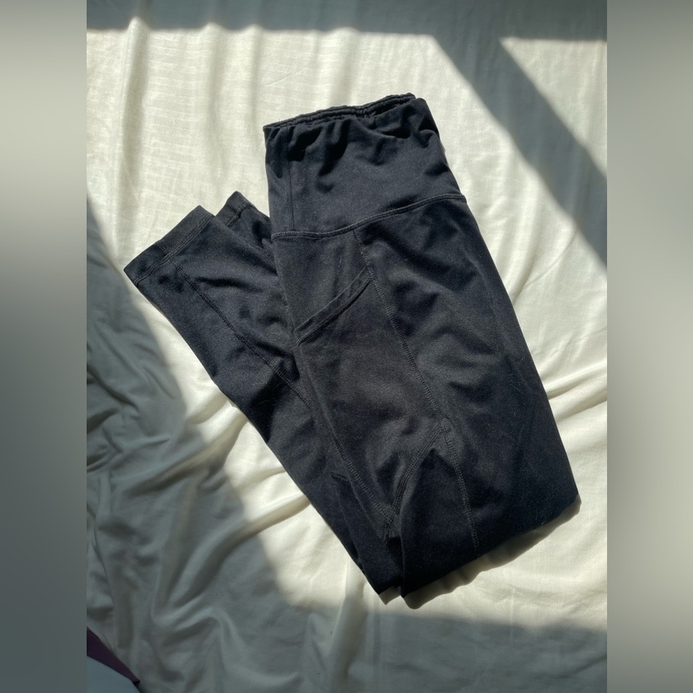 Lg Velocity Black Leggings with Pockets